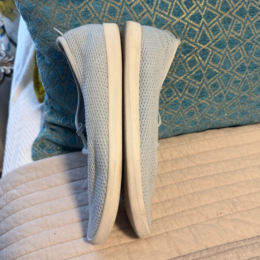 AllBirds‎ Tree Skippers Sneakers Tennis Shoes Boat Trackers Modern Light Blue 10